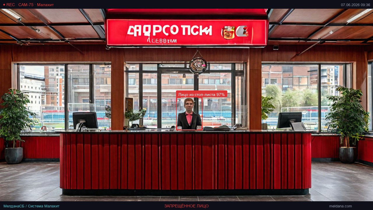 Детекция запрещённых лиц на стадионе в Воронеже — от 4 200 ₽/стадион/мес